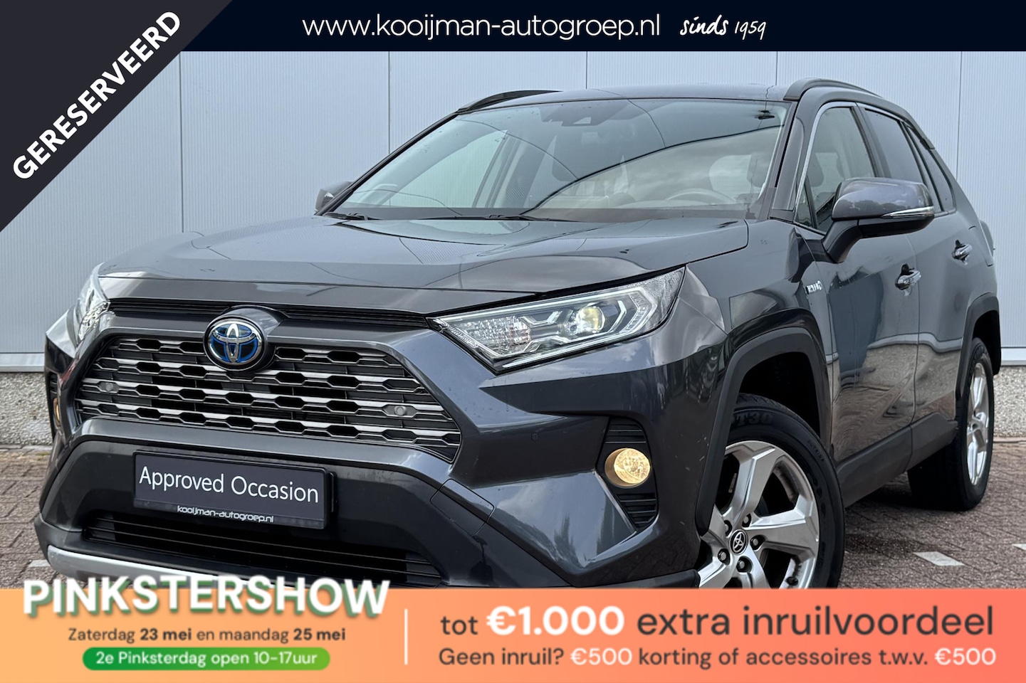 Toyota RAV4 - 2.5 Hybrid AWD Executive Lederen bekleding, Dodehoekdetectie, Seat memory, JBL, Stoelverwa - AutoWereld.nl