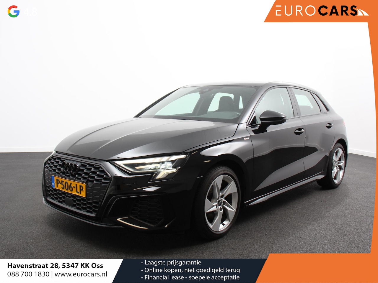 Audi A3 Sportback - 30 TFSI S edition S-tronic Navigatie Apple Carplay/Android Auto Parkeersensoren Adaptive C - AutoWereld.nl