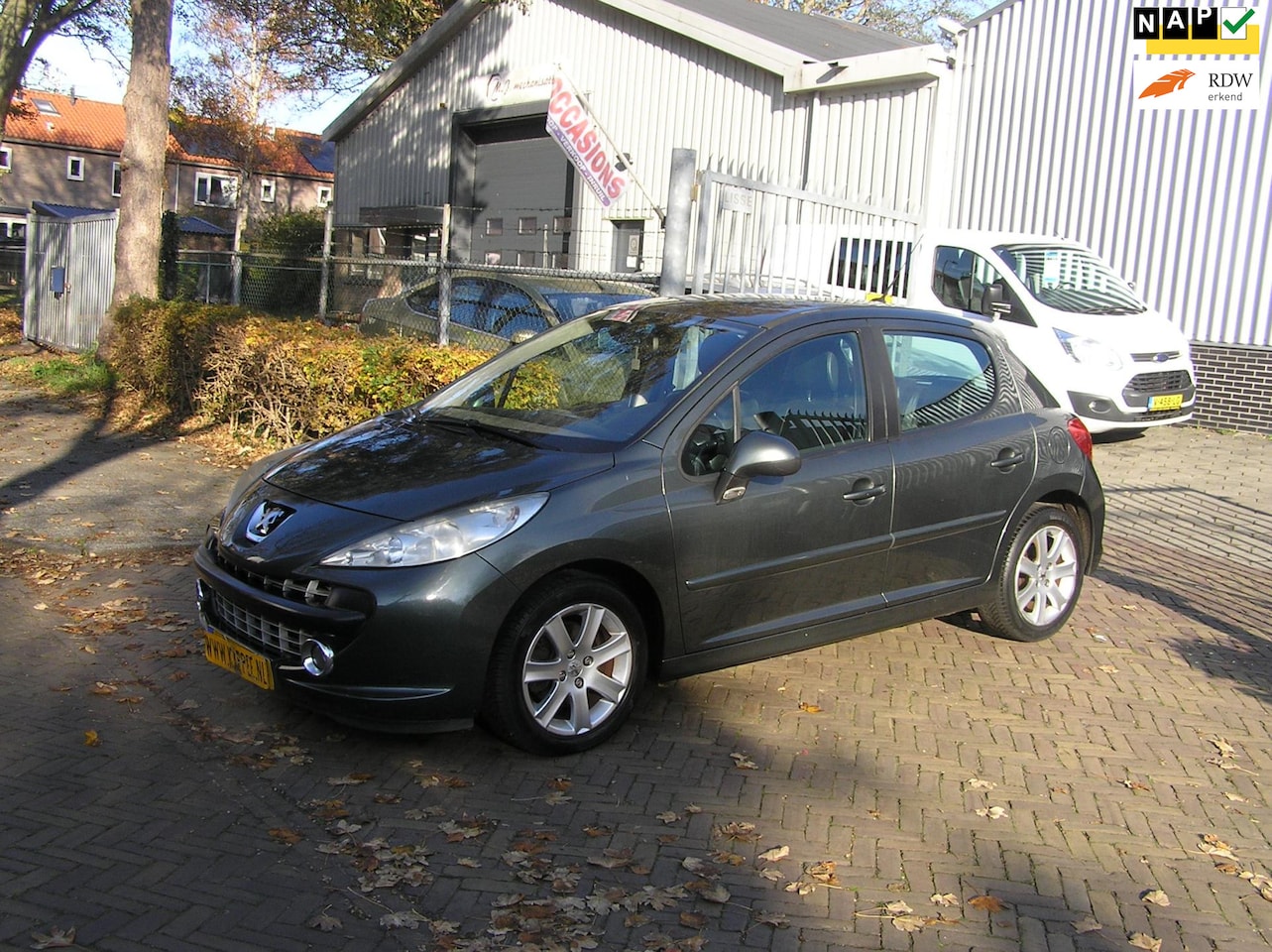 Peugeot 207 - 1.6 VTi XS Pack 180 d km nap airco leer APK - AutoWereld.nl