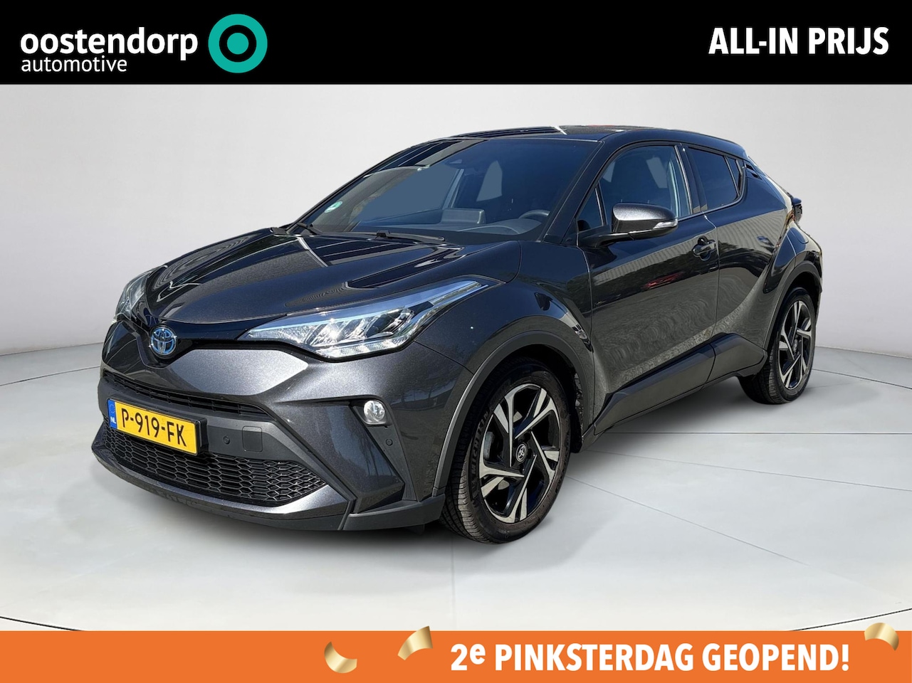 Toyota C-HR - 1.8 Hybrid Style **TWEEDE PINKSTERDAG GEOPEND/ TREKHAAK/ DODEHOEK DETECTIE/ PARKEERSENSORE - AutoWereld.nl