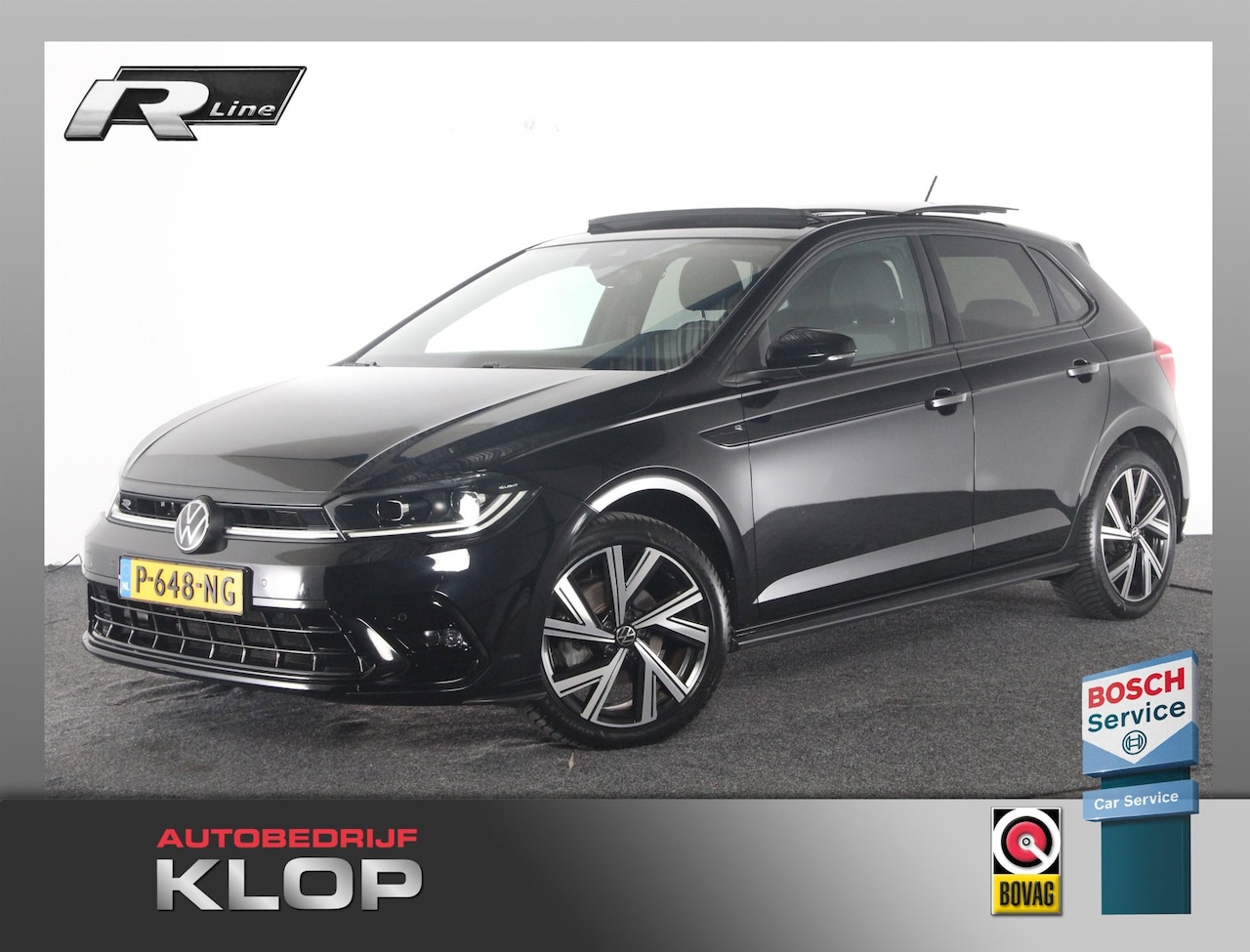 Volkswagen Polo - 1.0 TSI R-line 2X | Org. NL-auto | panoramadak | digitaal cockpit | LED pakket - AutoWereld.nl