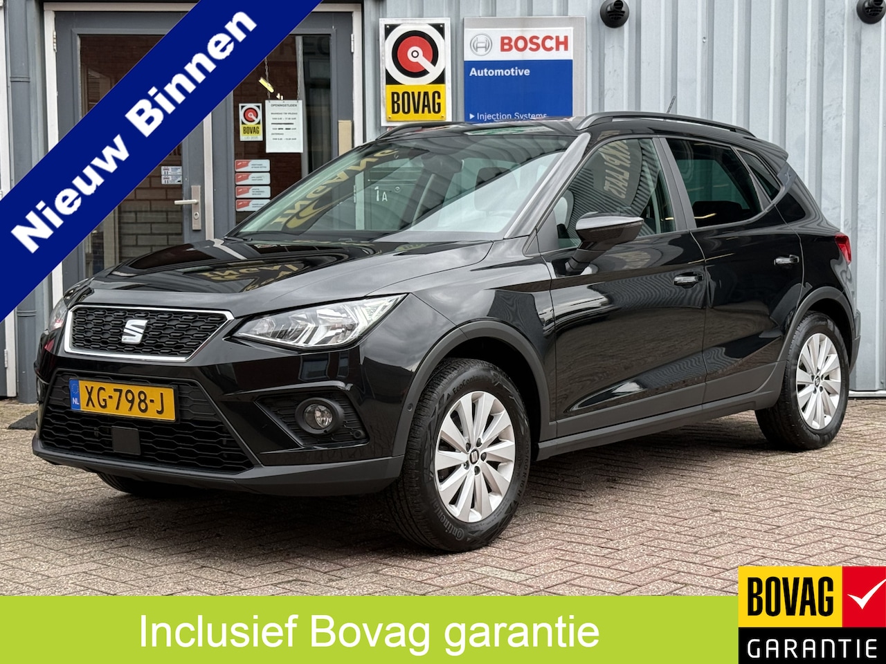 SEAT Arona - 1.0 TSI Style Business Intense | CAMERA | NAVI | TREKHAAK | KEYLESS | CARPLAY | DAB | - AutoWereld.nl