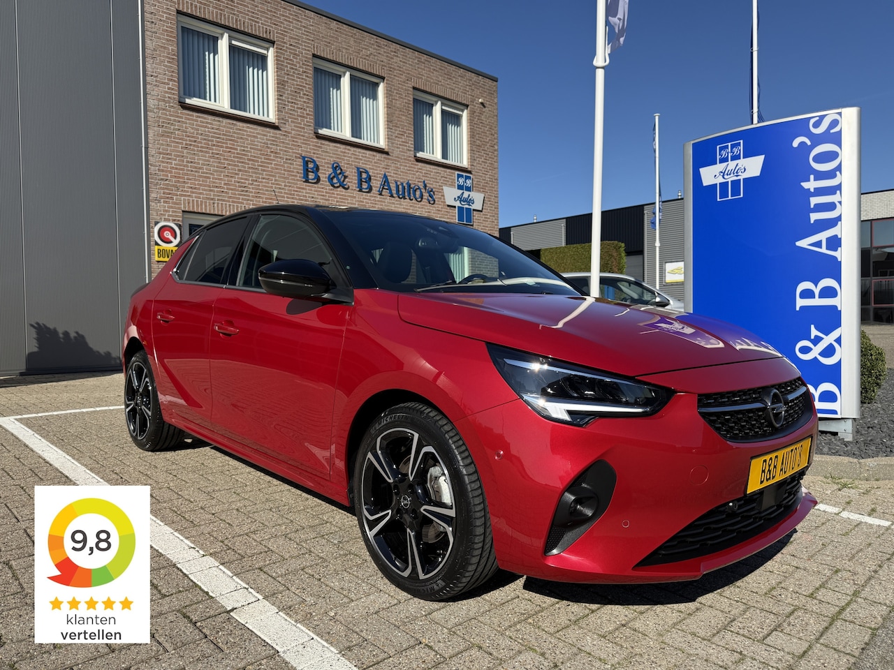Opel Corsa - 1.2 Turbo 100pk Ultimate l PANO-DAK l CAMERA l ECC l LED l NAVI l STOEL/STUUR-VERW. l 14.0 - AutoWereld.nl