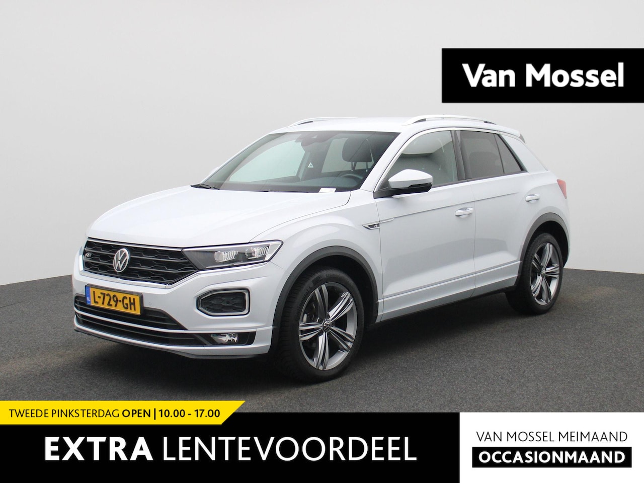Volkswagen T-Roc - 1.5 TSI Sport Business R | AUTOMAAT | R-LINE | ACHTERUITRIJCAMERA | NAVIGATIE | APPLE CARP - AutoWereld.nl