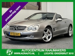 Mercedes-Benz SL-klasse Cabrio - 350 YOUNGTIMER LEDER STOELVERWARMING CRUISE CONTROL CLIMATE CONTROL BLUETOOTH TELEFOON ELE