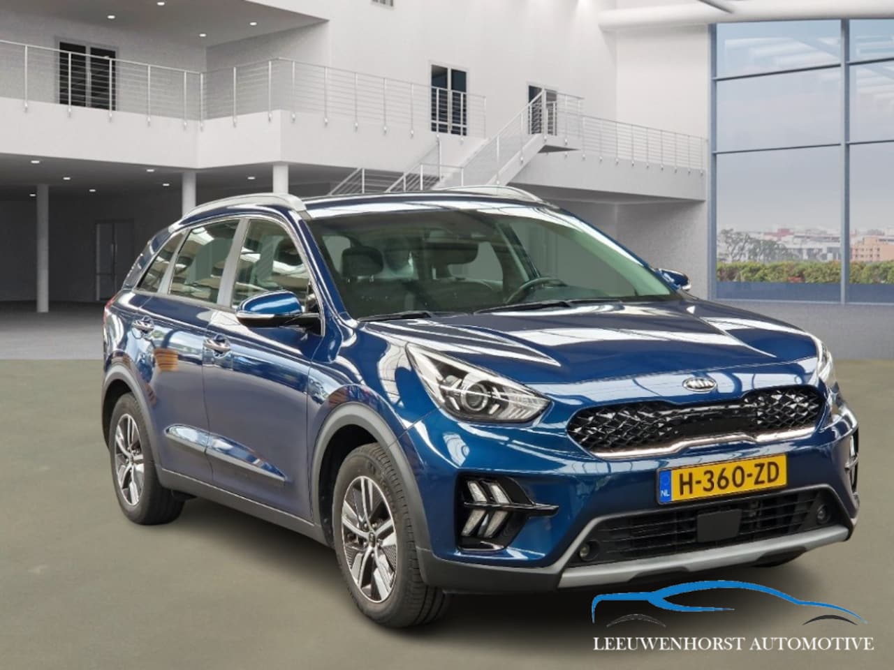 Kia Niro - 1.6 GDi Hybrid DynamicLine 1.6 GDi Hybrid DynamicLine, LED, navi, camera, PDC, clima, adapt. cruise, trekhaak, NL dea - AutoWereld.nl