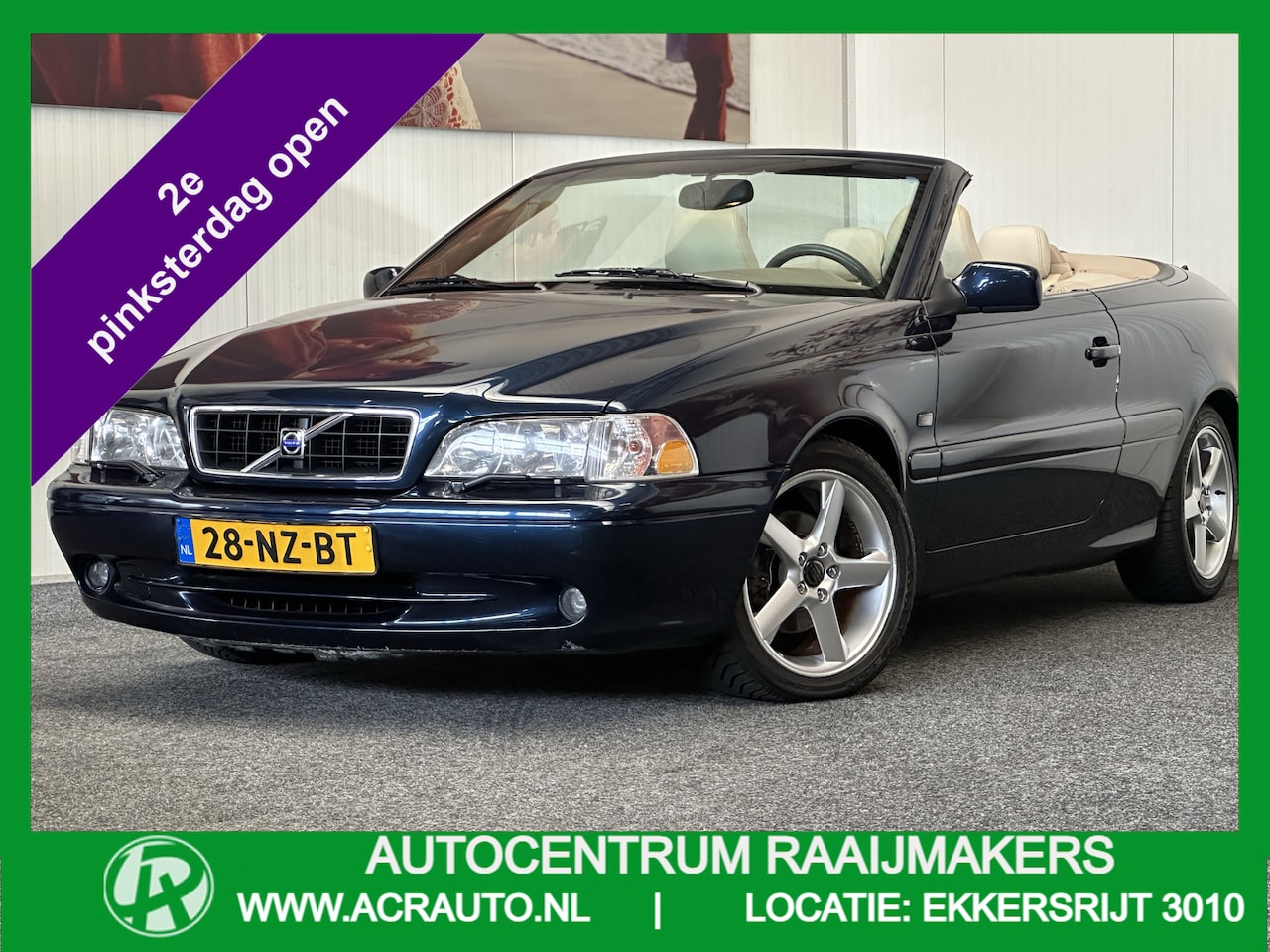 Volvo C70 Convertible - 2.0 T TOURER BLACK YOUNGTIMER !!! CLIMATE CONTROL STOELVERWARMING ELEKTRISCHE KAP RADIO/CD - AutoWereld.nl