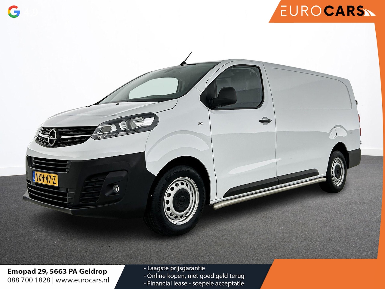 Opel Vivaro - 2.0 BlueHDi 145PK L3 Automaat Airco Navigatie Trekhaak Sidebars 3-Zits - AutoWereld.nl