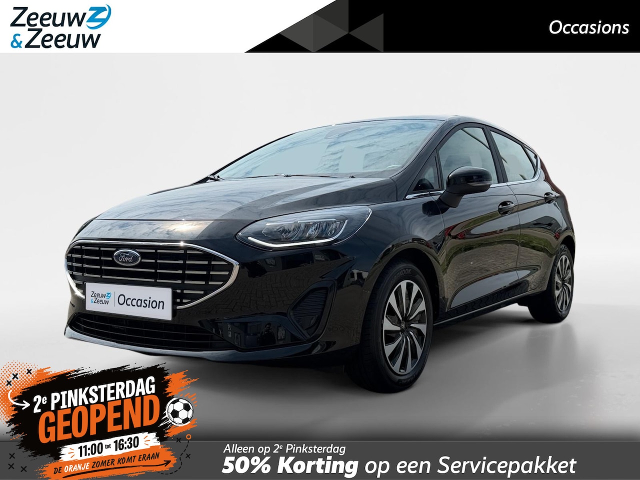 Ford Fiesta - 1.0 EcoBoost Hybrid Titanium | Dealer onderhouden | Winter pack | Parkeersensor achter | N - AutoWereld.nl