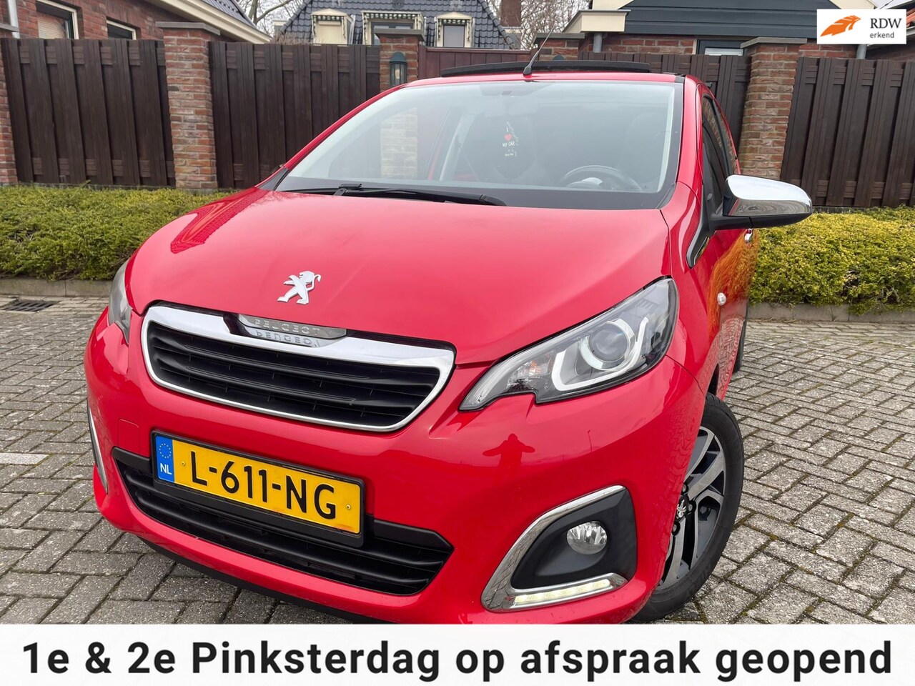 Peugeot 108 - 1.2 Puretech Allure 82pk CABRIO TOP CLIMA LMV - AutoWereld.nl