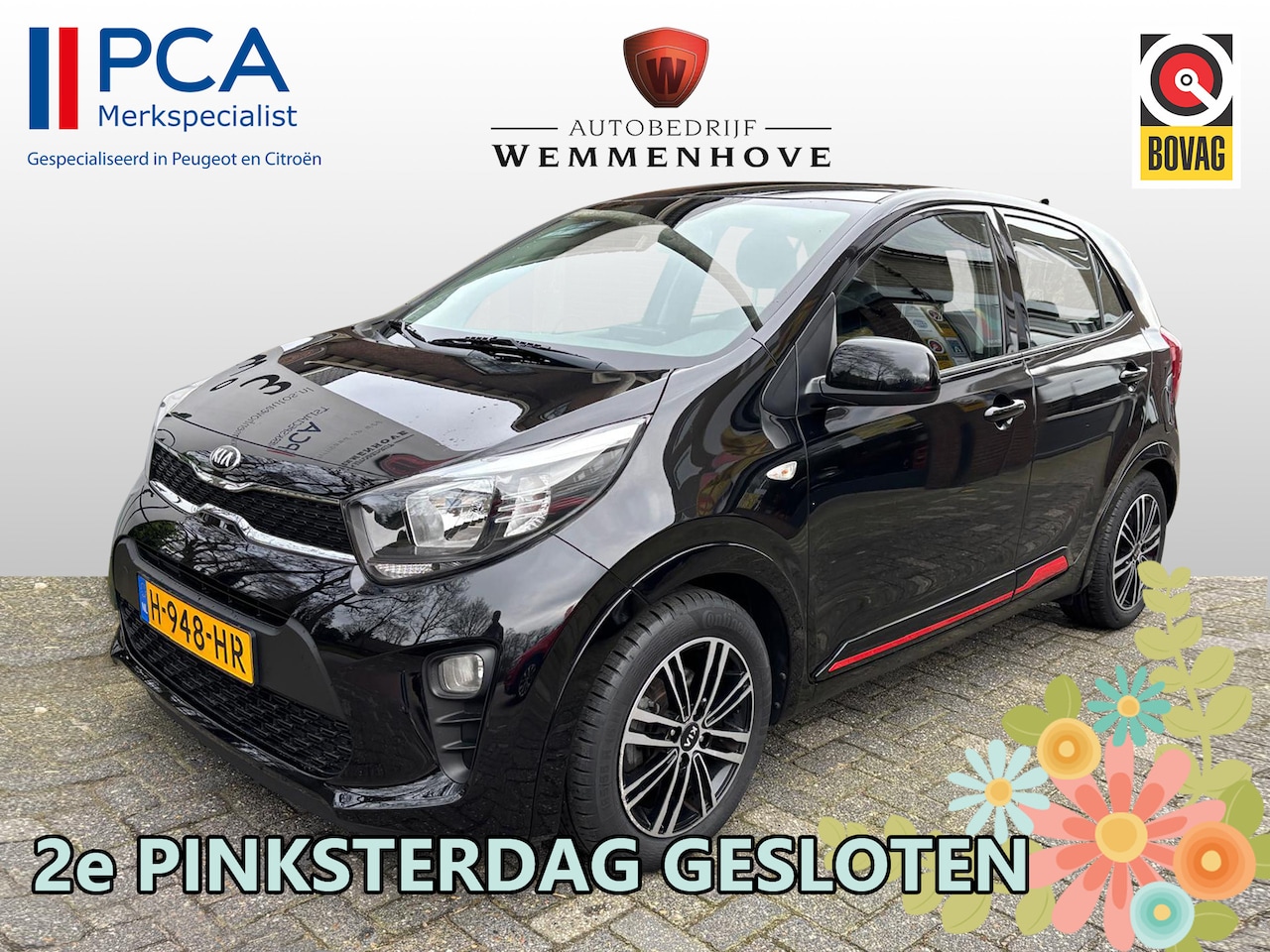 Kia Picanto - 1.0 MPi DynamicLine Alu wielen/Airco-Ecc/Camera/Cruise control - AutoWereld.nl