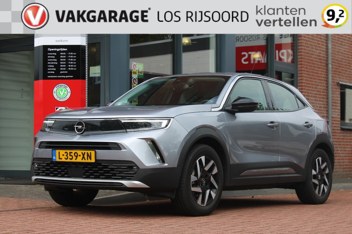 Opel Mokka Electric - 1.2 *Elegance* | SOH 90,75% | 3- Fase | Camera | Carplay | Half- Leder | Stoel & Stuurverw - AutoWereld.nl