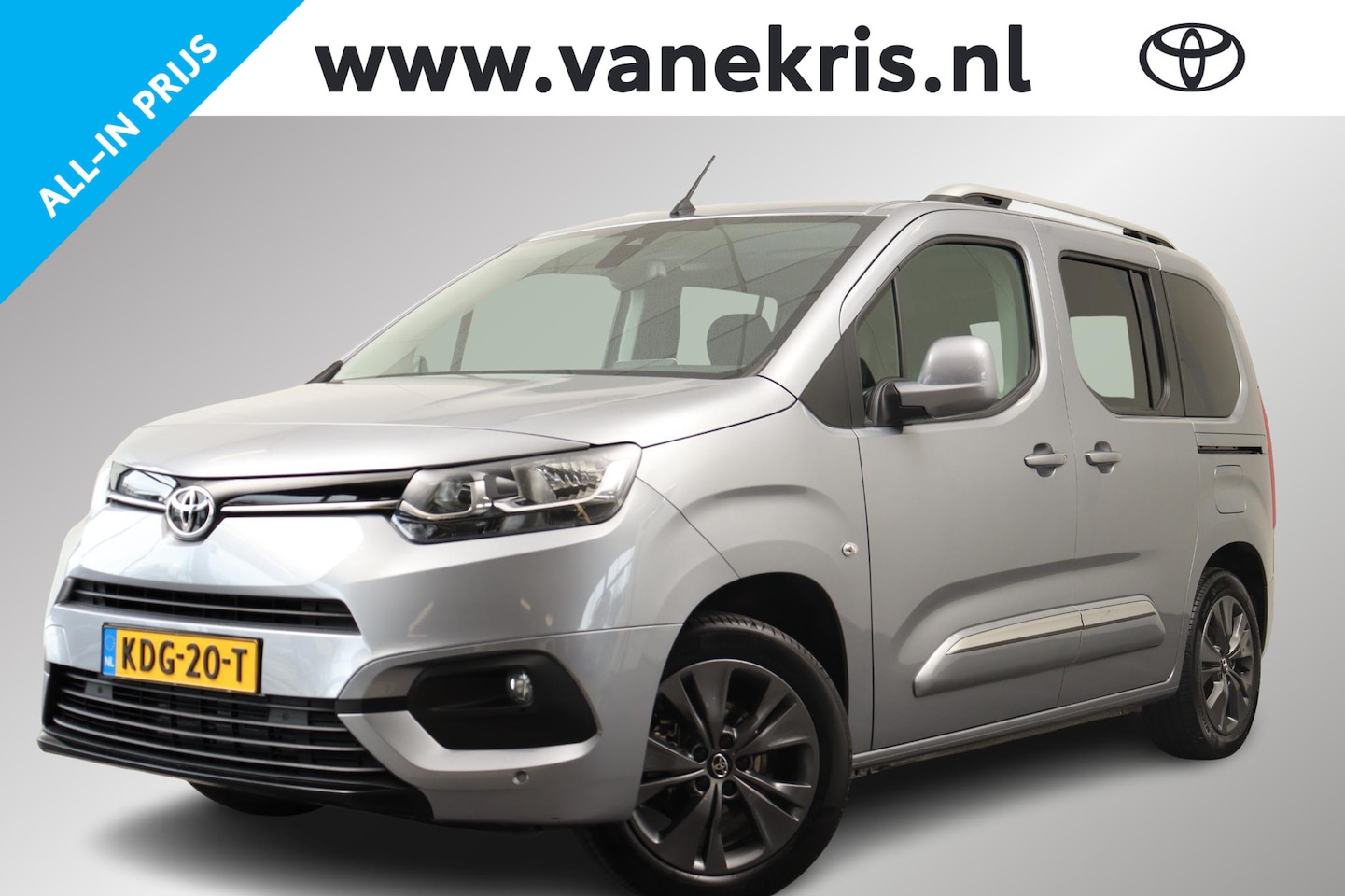 Toyota ProAce City Verso - 1.2 Turbo Active 1.2 Turbo Active, Camera, 5-Persoons - AutoWereld.nl