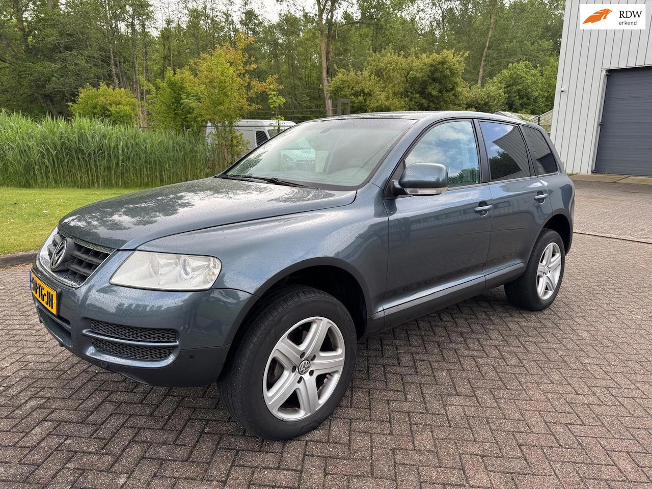Volkswagen Touareg - 3.6/V6/4WD/NAVI/CRUISE/APK/LEDER/CLIMA/STOELVERWARMING/DVDPLAYER - AutoWereld.nl