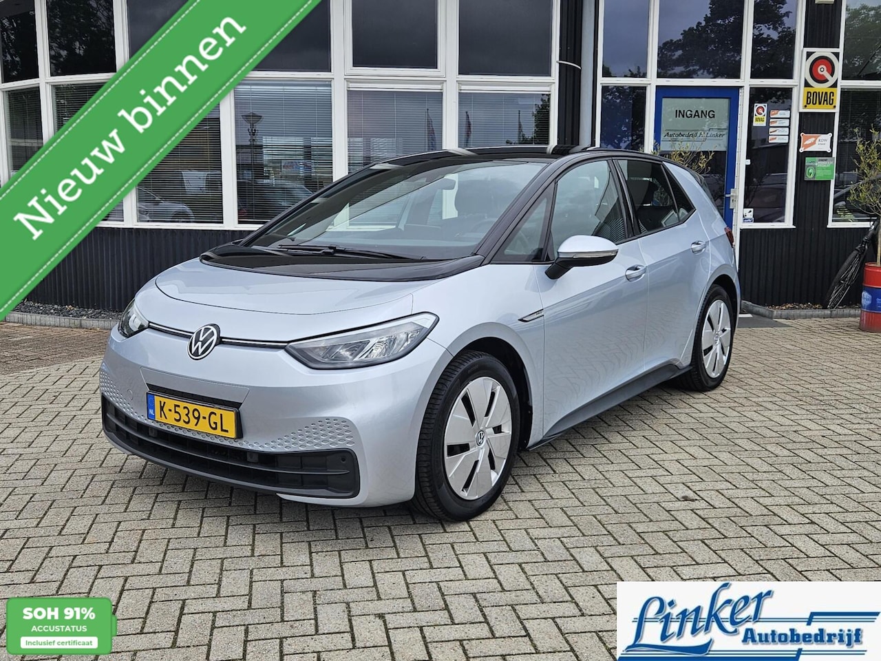 Volkswagen ID.3 - Life 58 kWh SOH 91% NL-AUTO ADAP CRUISE RIJKLAAR - AutoWereld.nl