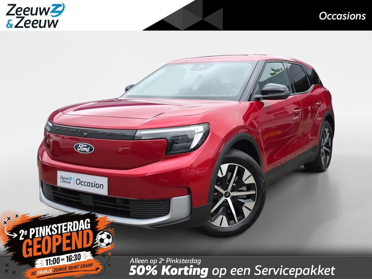 Ford Explorer - Extended Range RWD 77 kWh | Elektr. Trekhaak | Head-Up Display | Adapt. Cruise Control | 3 - AutoWereld.nl