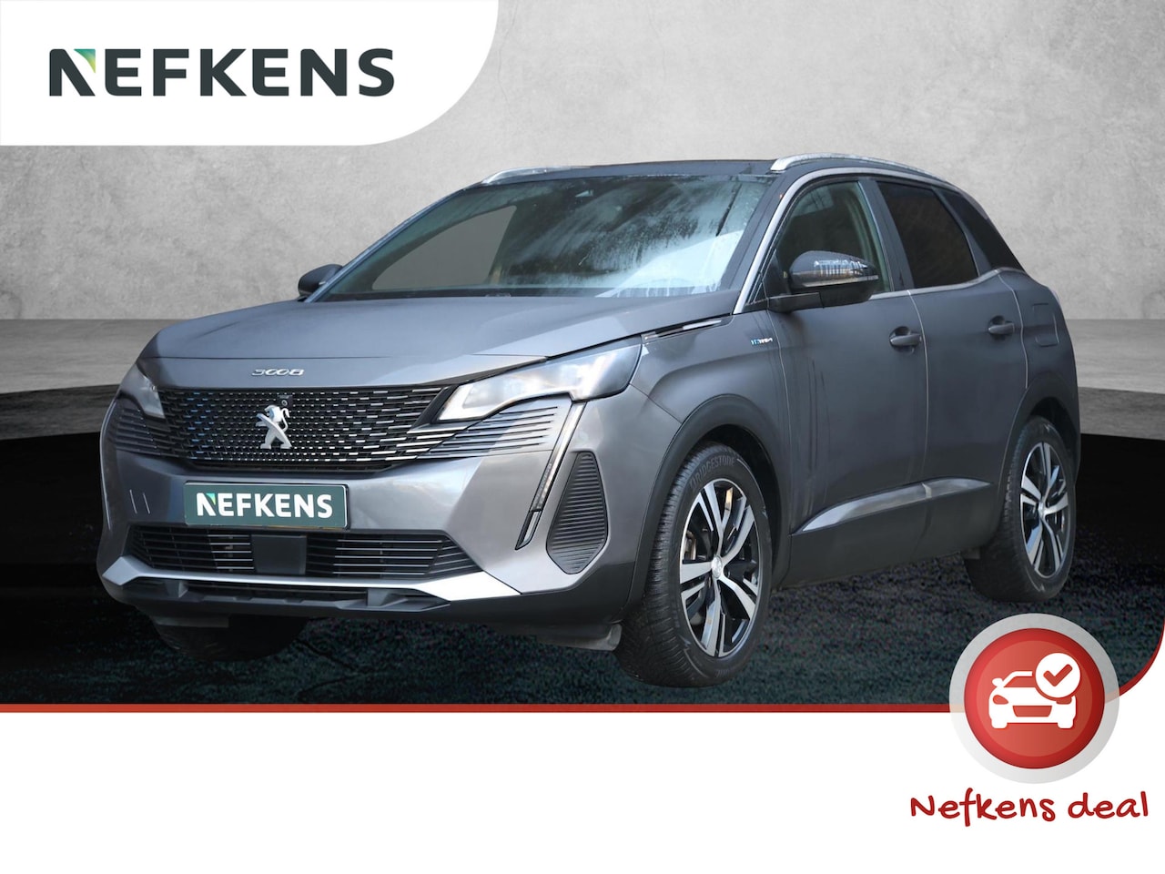 Peugeot 3008 - SUV GT 1.6 Plug-in HYbrid4 300pk Automaat | Navigatie | Panoramisch schuif-kanteldak | Ron - AutoWereld.nl