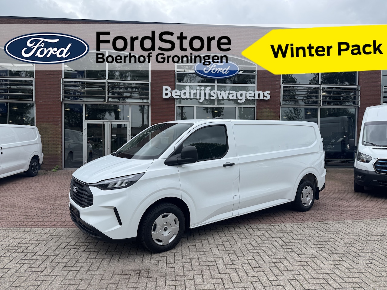 Ford Transit Custom - 300 2.0 TDCI L2H1 Trend | Ruiten in achterdeuren | Achteruit rijcamera | Trekhaak | - AutoWereld.nl