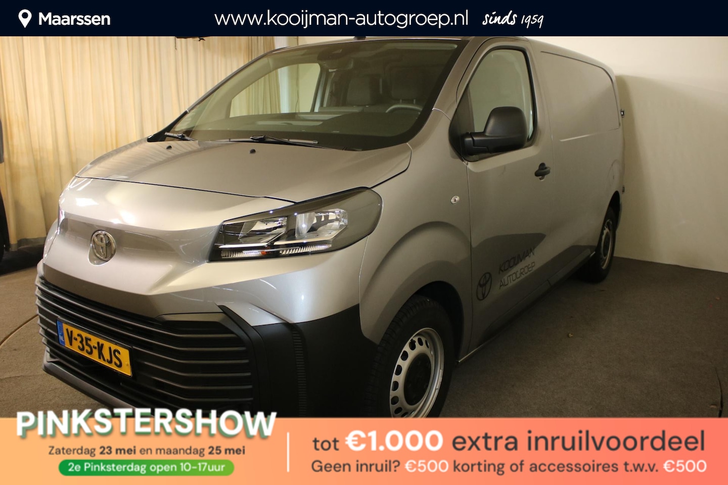 Toyota ProAce Worker - 2.0 D-4D L1 Challenger Trekhaak-Lat om Lat-Metallic lak-Parkeersensoren - AutoWereld.nl