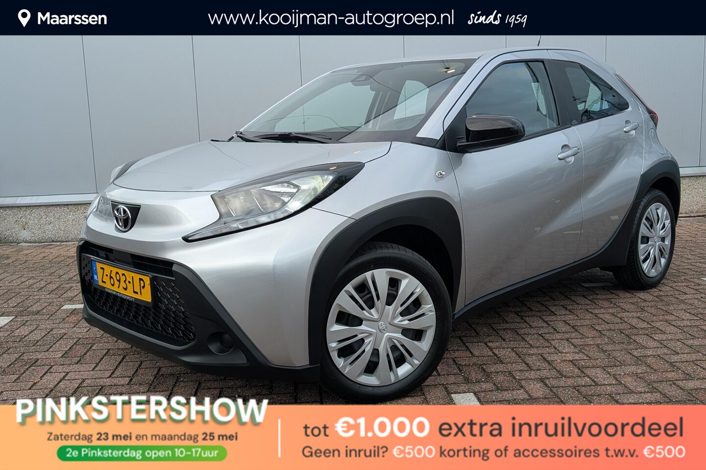 Toyota Aygo X - 1.0 VVT-i MT Play Apple Carplay | Metallic lak | Achteruitrijcamera - AutoWereld.nl