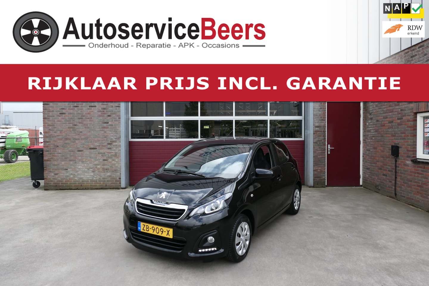 Peugeot 108 - 1.0 e-VTi Active 1.0 e-VTi Active, Nette auto, Airco, 5 deurs, Bleutooth, Rijklaarprijs incl. garantie - AutoWereld.nl