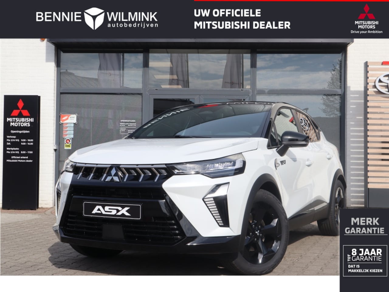 Mitsubishi ASX - 1.8 HEV Black Edition | 18 Inch | Verwambare Stoelen - AutoWereld.nl
