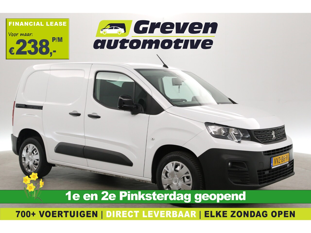 Peugeot Partner - 1.5 BlueHDi 102PK | Airco | Cruise | Camera | Carplay | Trekhaak | Parkeersens. - AutoWereld.nl