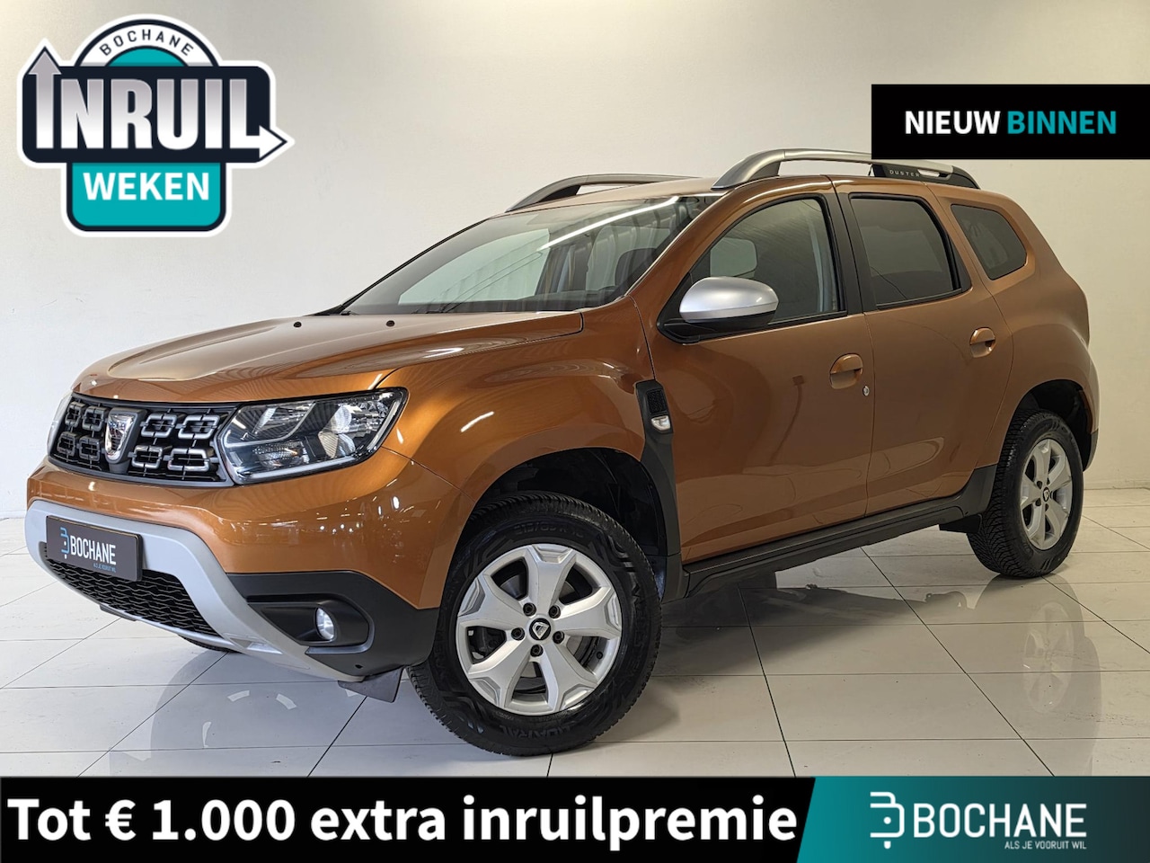 Dacia Duster - 1.0 TCe Bi-Fuel Comfort | Navigatie | Trekhaak | Parkeersensoren | - AutoWereld.nl