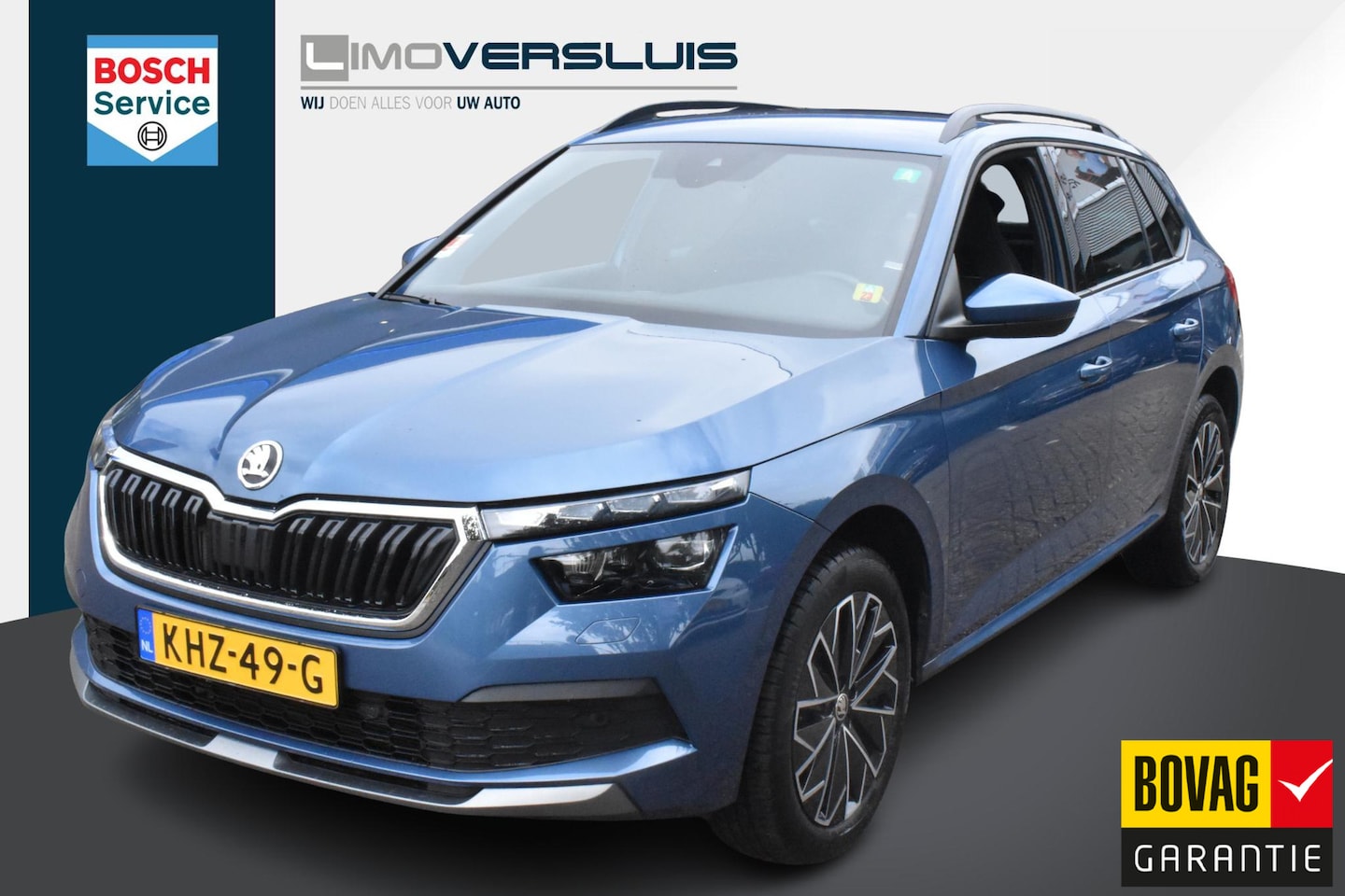 Skoda Kamiq - 1.5 TSI ACT Sport Business Automaat | Elektrische Trekhaak | Stoelverwarming | Navigatie | - AutoWereld.nl