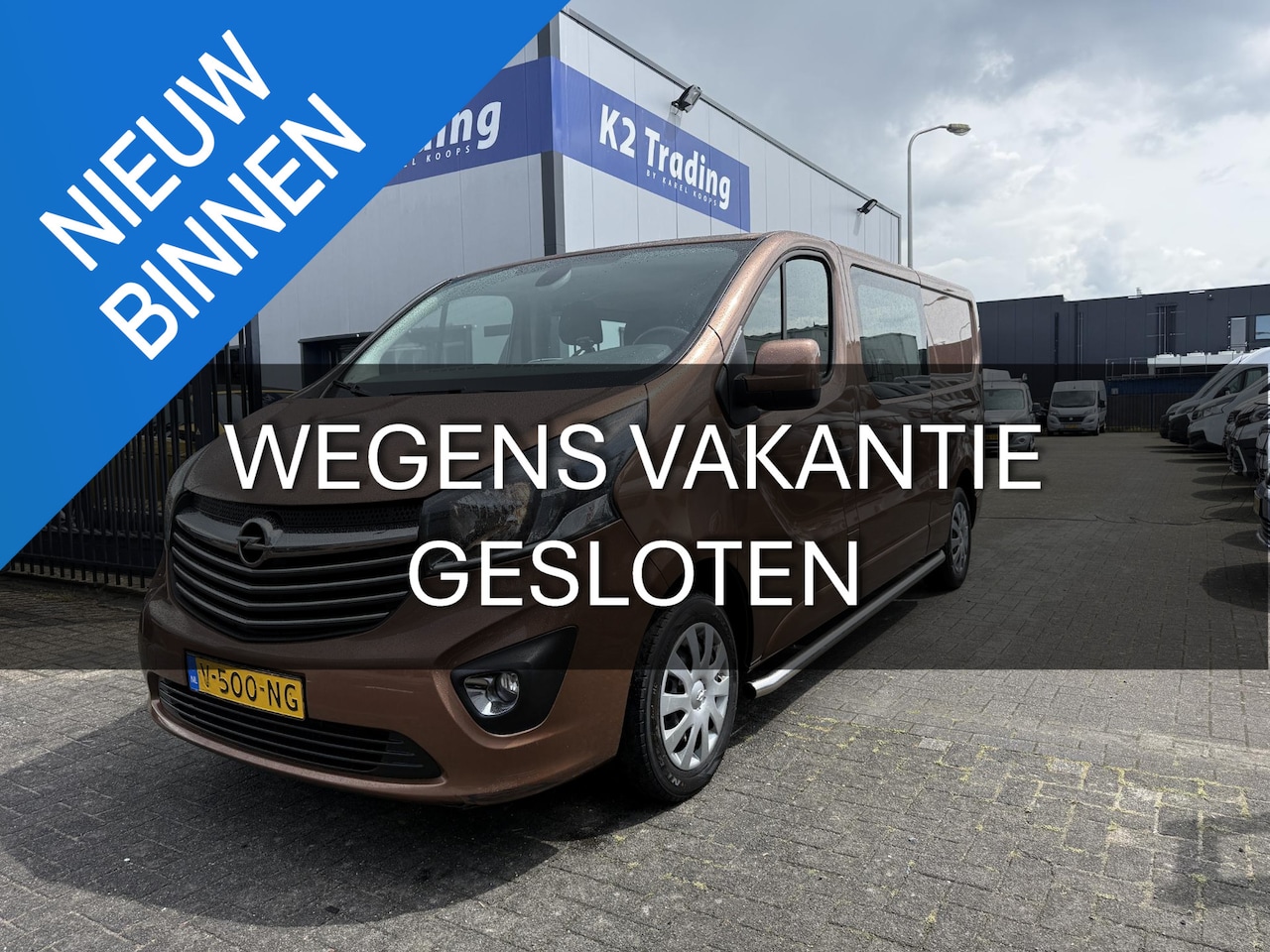 Opel Vivaro - 1.6 CDTI L2H1 DC Edition 6 Persoon dubbele cabine - AutoWereld.nl