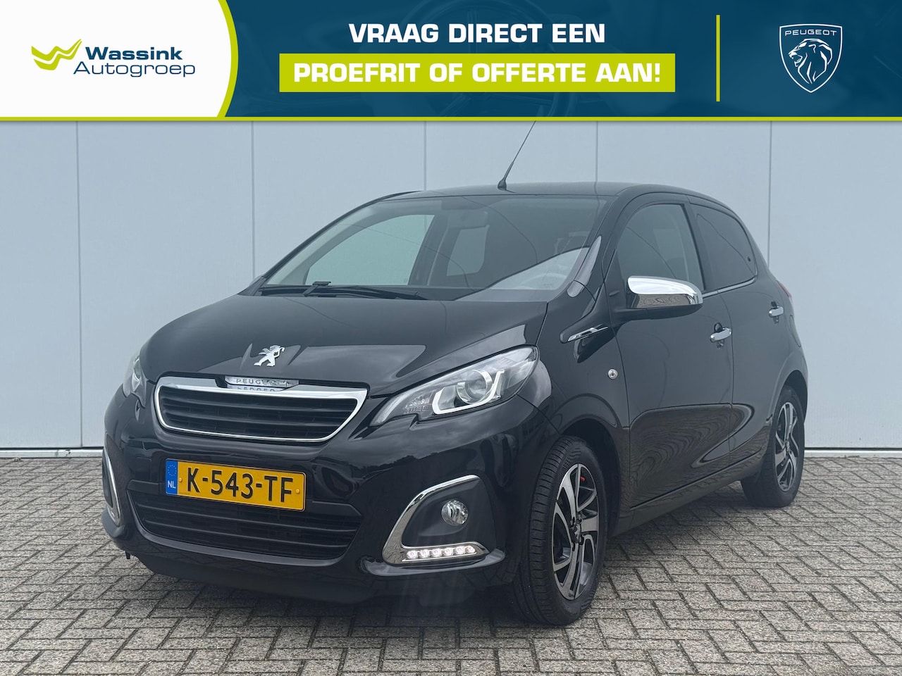Peugeot 108 - 1.0 e-VTi Allure DAB | CarPlay | Climate control | - AutoWereld.nl