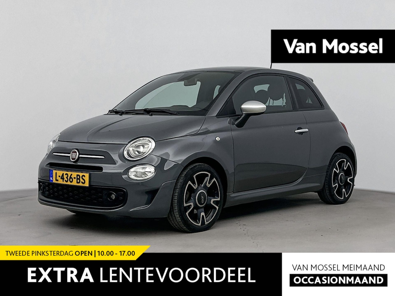 Fiat 500 - 1.0 Hybrid Rockstar | PANO | Cruise Control | Airco | DAB | Bluetooth | - AutoWereld.nl