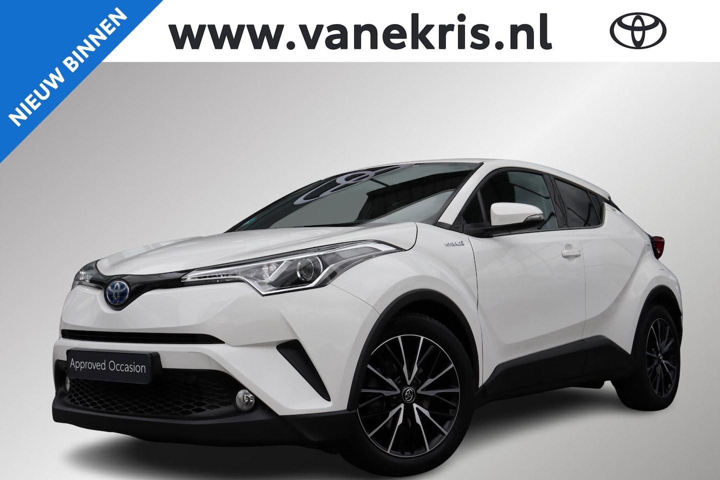 Toyota C-HR - 1.8 Hybrid Dynamic 1.8 Hybrid Dynamic, LM velgen, Parkeercamera, Navi , Adaptieve cruise control, Lane assist - AutoWereld.nl