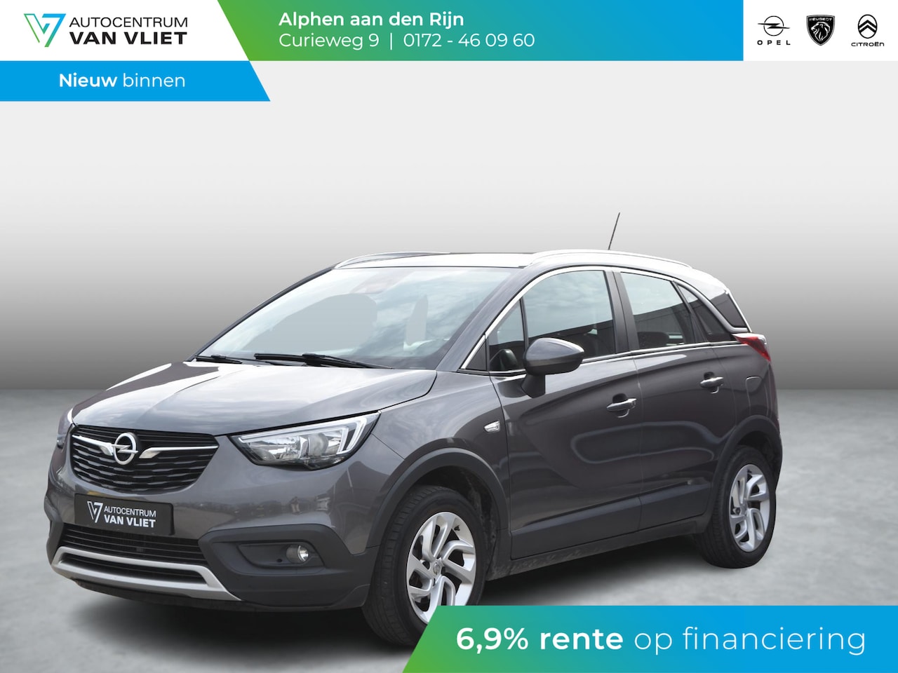 Opel Crossland X - 1.2 Turbo Innovation NAVIGATIE & CARPLAY | PARKEERSENSOREN | E.C.C. | - AutoWereld.nl