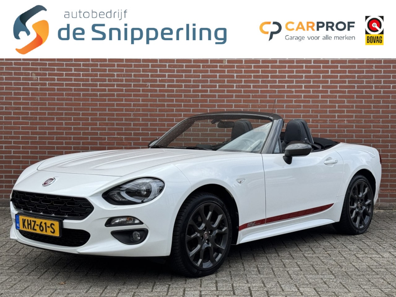 Fiat 124 Spider - 1.4 M-Air T Lusso AUTOMAAT NAV CRUISE BOSE CAMERA XENON DAB PDC - AutoWereld.nl