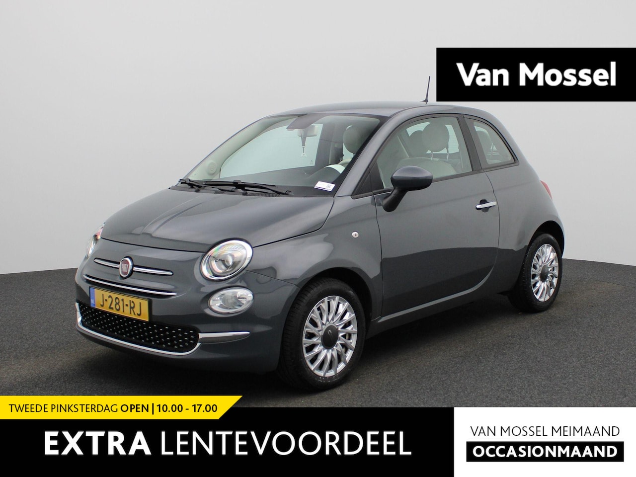 Fiat 500 - 1.0 Hybrid Lounge | Cruise Control | Radio | Navigatie | Bluetooth | - AutoWereld.nl