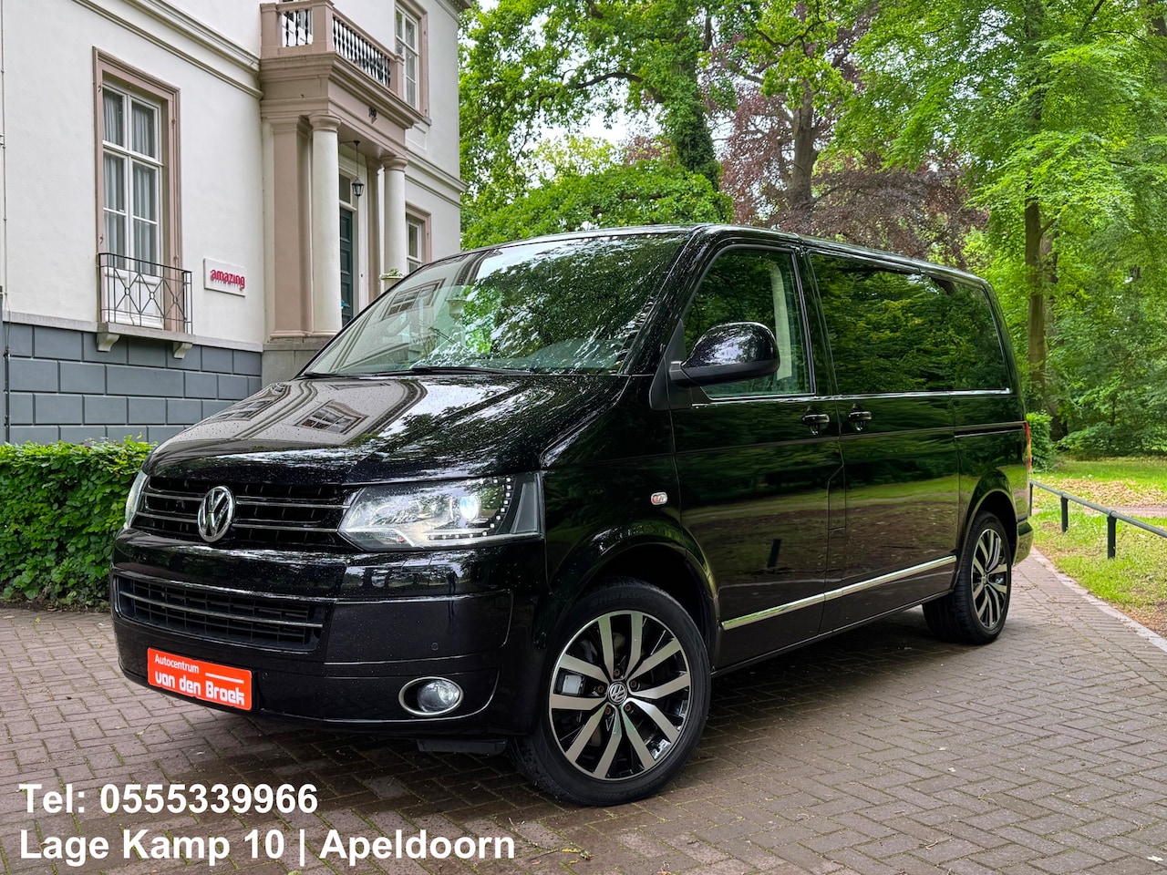 Volkswagen Transporter Multivan - 2.0 TDI 4Motion Highline 7Persoons Automaat Leder Elektrische Deuren Xenon Navi Camera - AutoWereld.nl