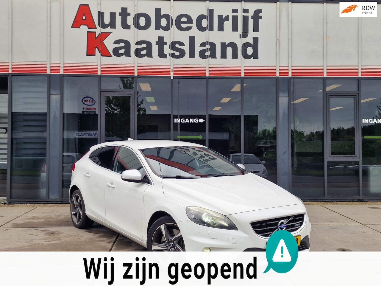 Volvo V40 - 2.0 D4 R-Design - Navi - Clima - Cruise - 2014 - AutoWereld.nl