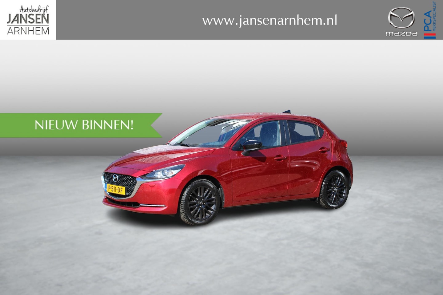 Mazda 2 - 1.5 Skyactiv-G Sportive 1.5 Skyactiv-G Sportive , 16 Inch LMV, Apple Carplay, Camera, All, Season Banden, Bluetoot - AutoWereld.nl