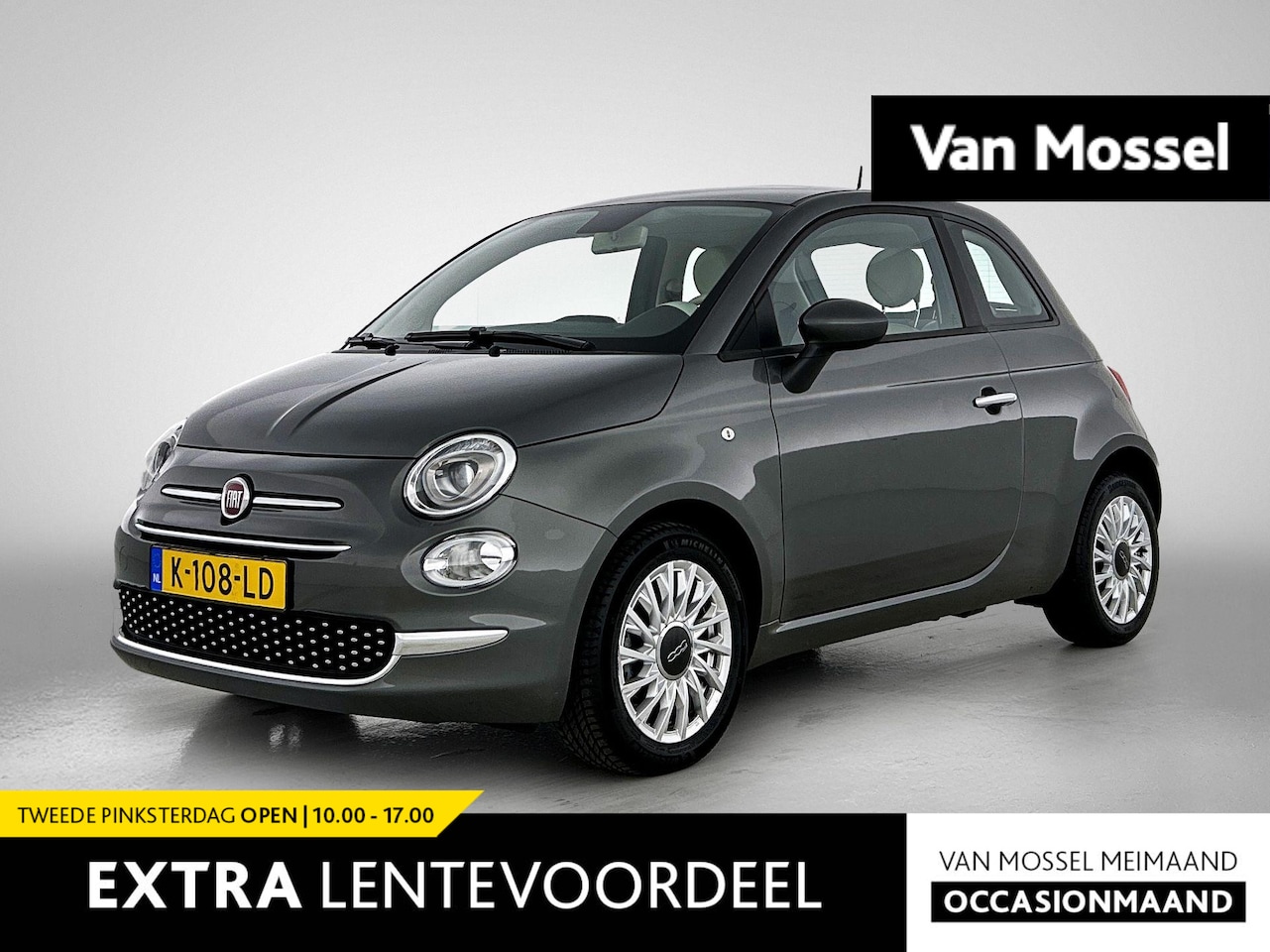 Fiat 500 - 1.0 Hybrid Lounge | te Financieren v.a. €147,- P/M | - AutoWereld.nl