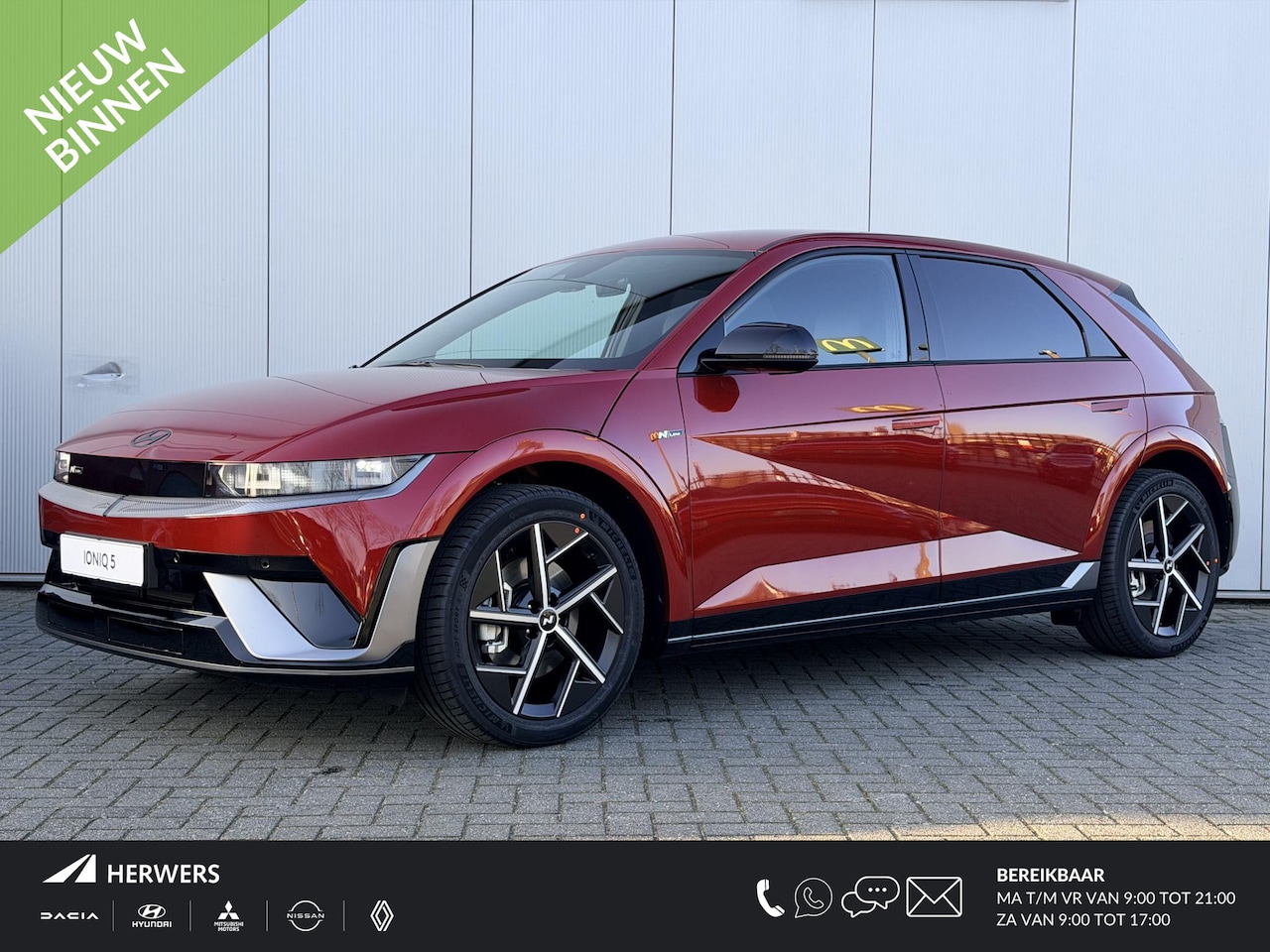 Hyundai IONIQ 5 - N Line Business 84 kWh / 570 KM WLTP / Stoelverwarming Voor + Achter / Stuurverwarming / D - AutoWereld.nl