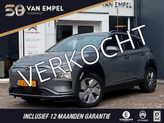 Hyundai Kona Electric - EV Comfort Smart 39 kWh | 100% SOH | Trekhaak | Camera | Stoel + Stuurverwarming | Navigat