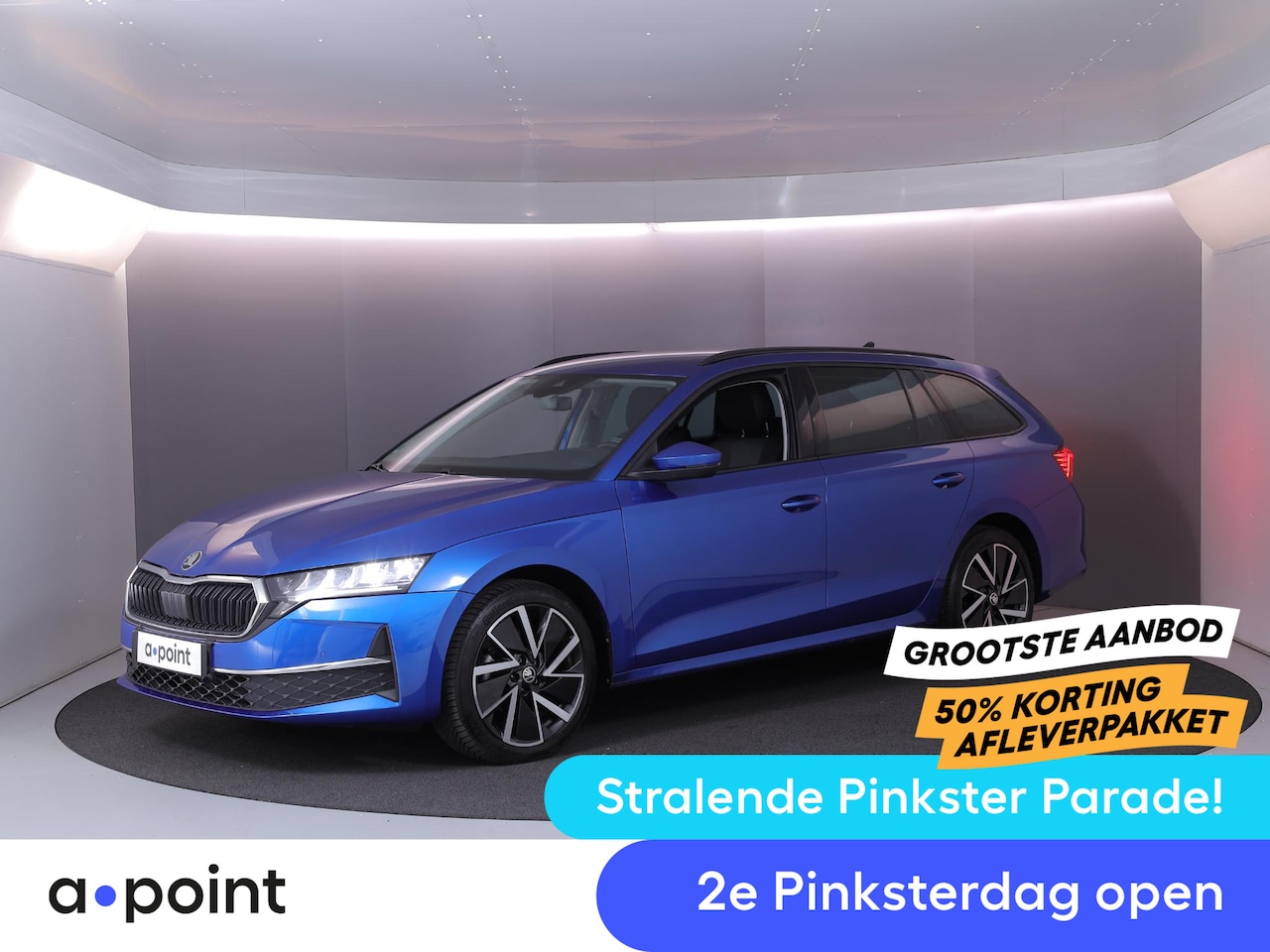 Skoda Octavia Combi - 1.5 TSI Business Edition Plus 115 pk | Verlengde garantie | Navigatie | Parkeersensoren | - AutoWereld.nl