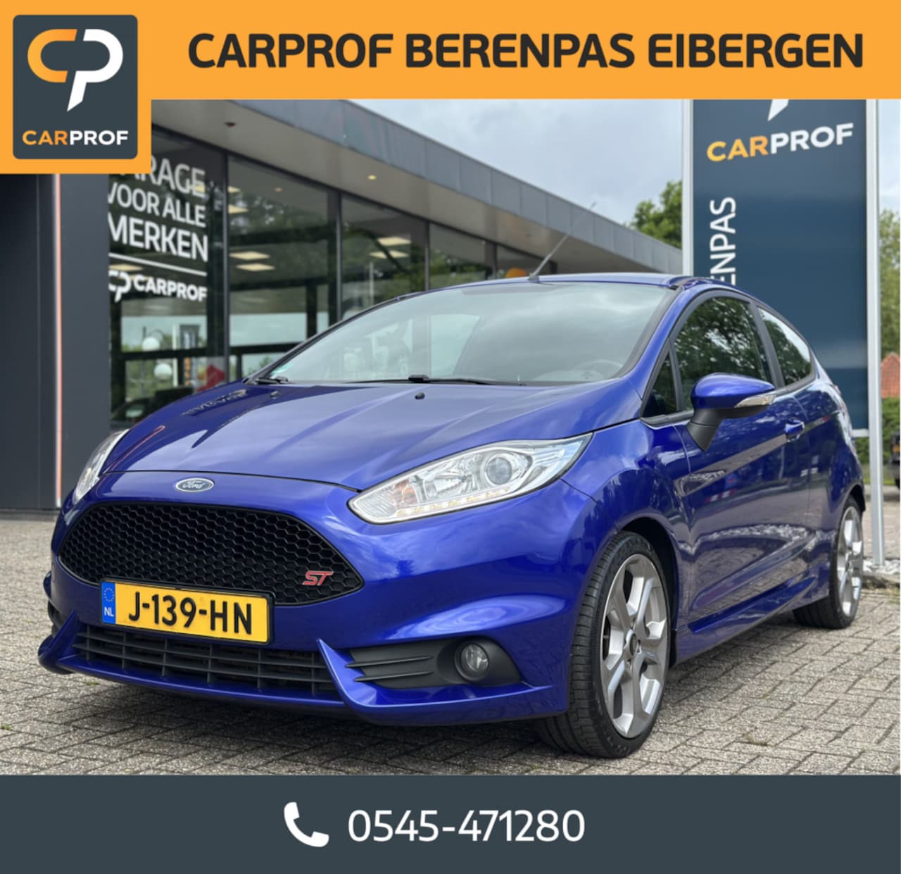 Ford Fiesta - 1.6 ST Performance Blue '' Perfect onderhouden - Compleet Orgineel '' - AutoWereld.nl
