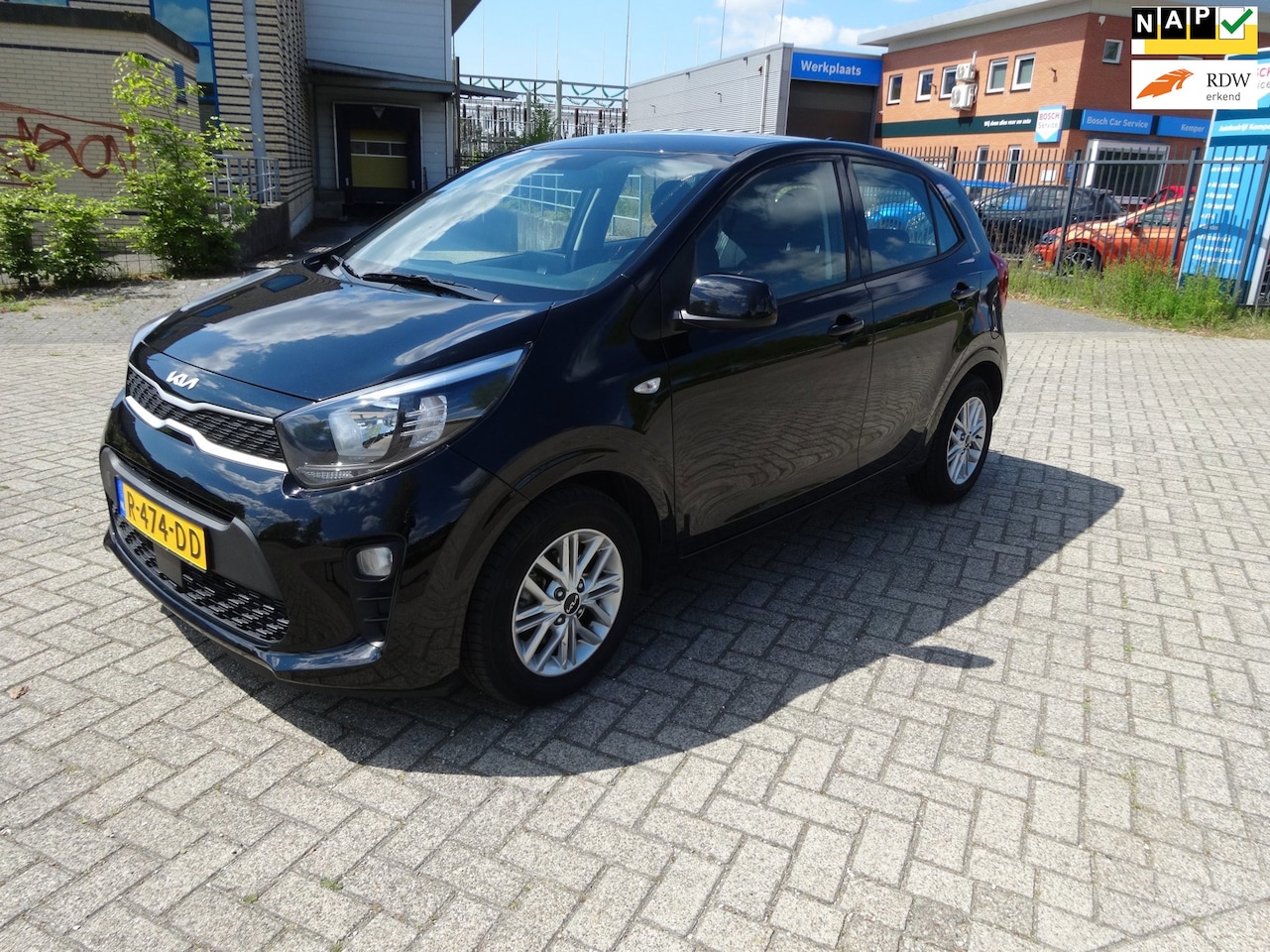 Kia Picanto - 1.0 DPi DynamicLine Airco/Camera/Cruise/Apk 5-2028 - AutoWereld.nl