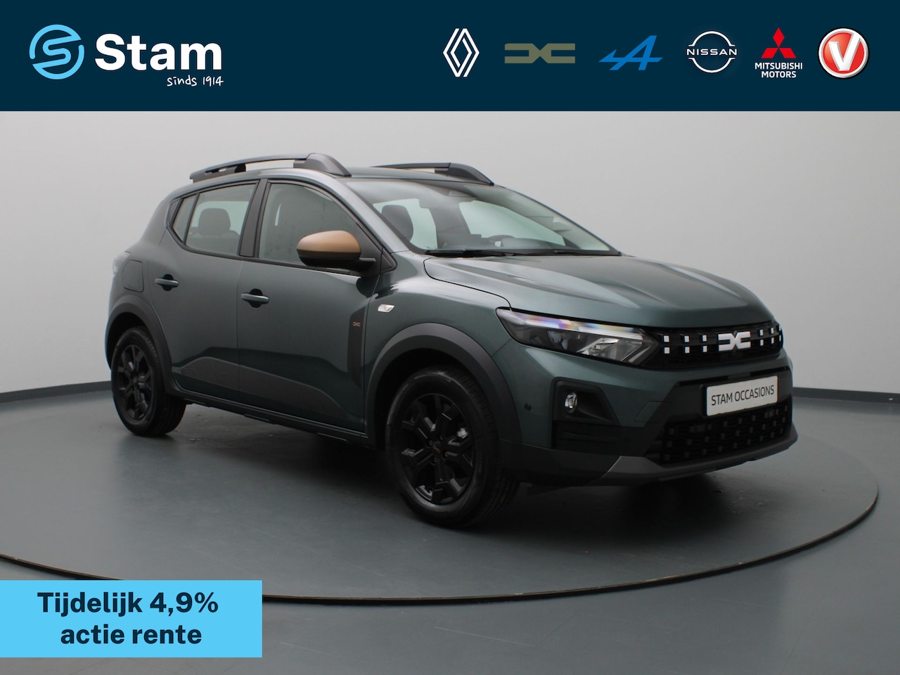 Dacia Sandero Stepway - TCe 110pk limited edition 360° Camera | Cruise | Navi | Parkeersens. v+a - AutoWereld.nl