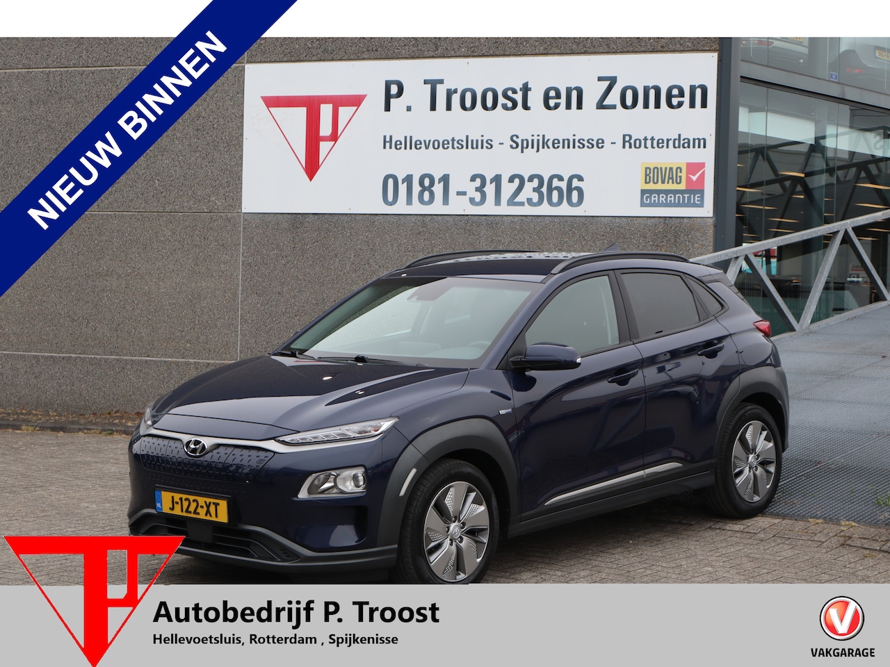 Hyundai Kona Electric - EV Comfort 64 kWh Dealeronderhouden! Achteruitrijcamera/Apple carplay/Warmtepomp/Adaptieve - AutoWereld.nl