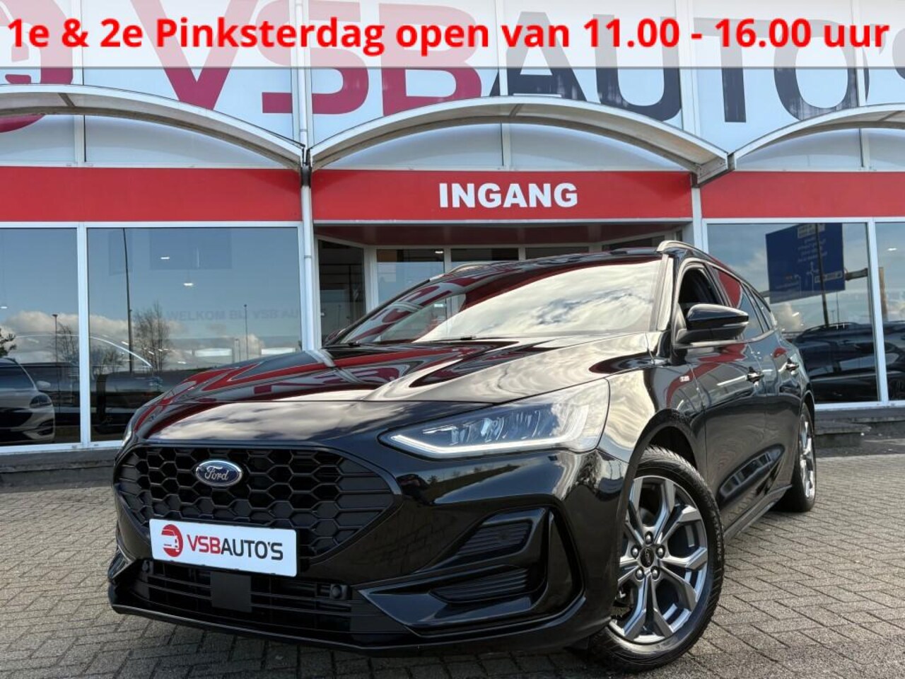 Ford Focus Wagon - WAGON 1.0 ECOBOOST HYBRID ST-LINE 155PK AUT. NAVI CAMERA CARPLAY - AutoWereld.nl