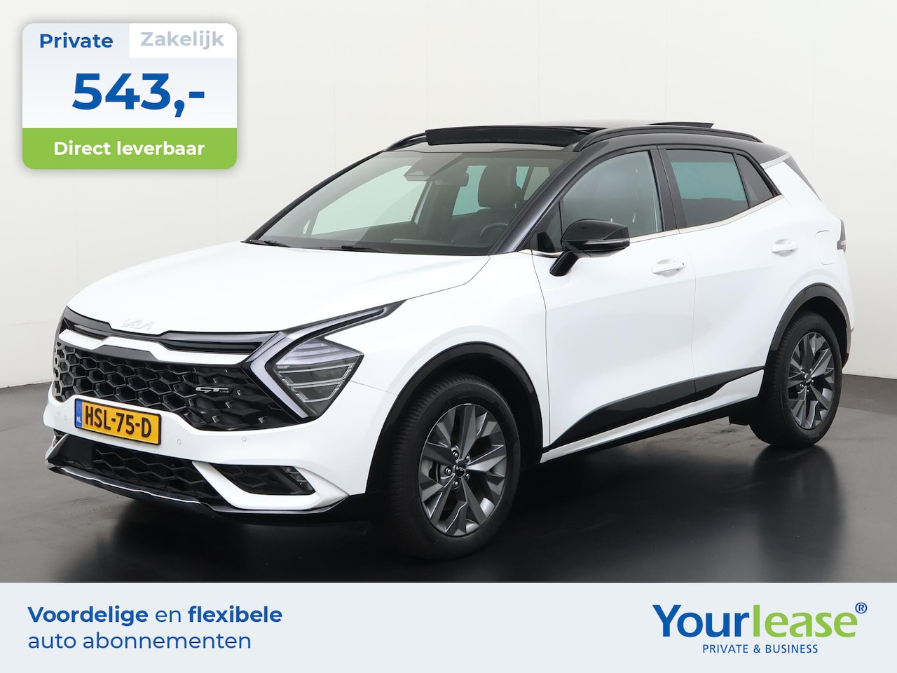Kia Sportage - 1.6 T-GDi Hybrid GT-Line | All-in 543,- Private Lease | Direct uit voorraad - AutoWereld.nl