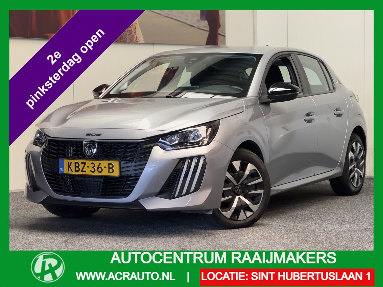 Peugeot 208 - 1.2 STYLE 100PK MODEL 2025 NAVIGATIE VIA APPLE CARPLAY/ANDROID CRUISE CONTROL AIRCO BLUET - AutoWereld.nl